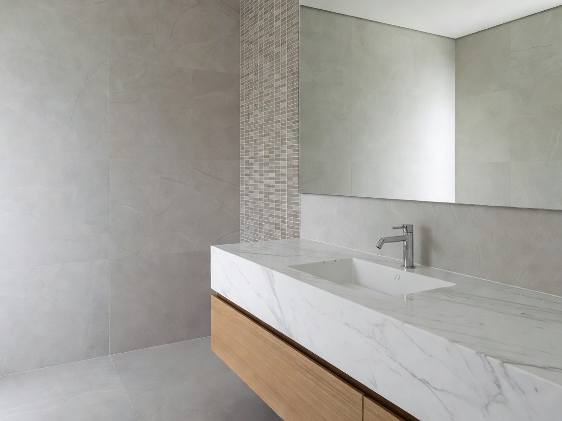 Bathroom interior detail