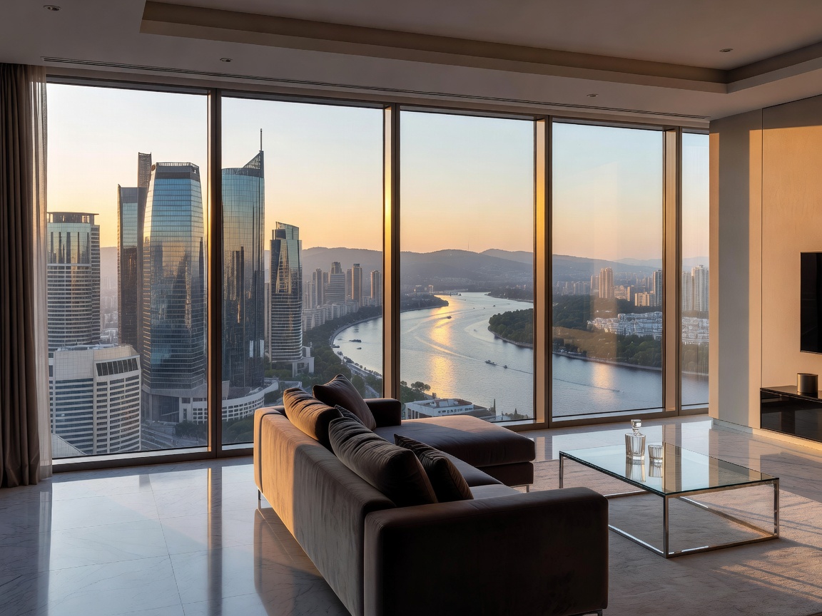 Panorama view from suite